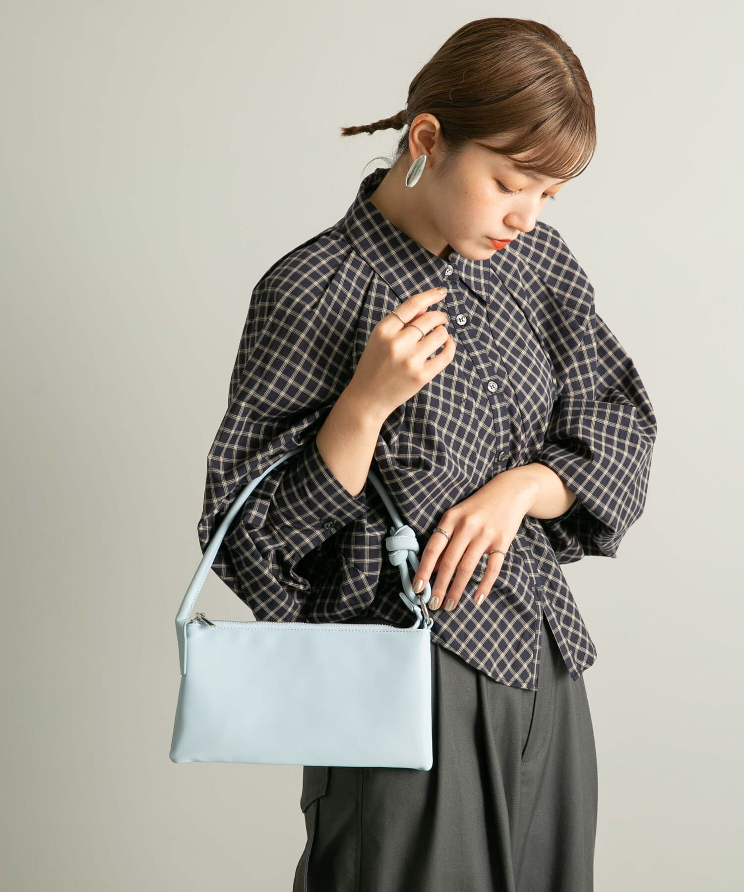  「ハンドルデザインショルダーBAG」|ショルダー・メッセンジャー|