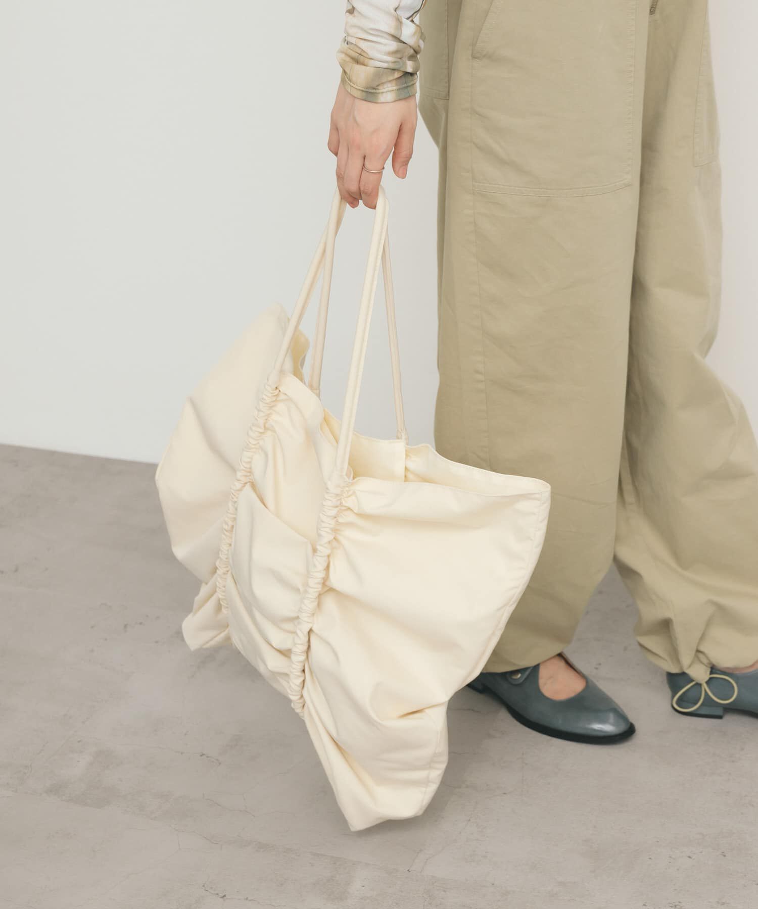  「ビッグショルダーギャザーBAG」|ショルダー・メッセンジャー|