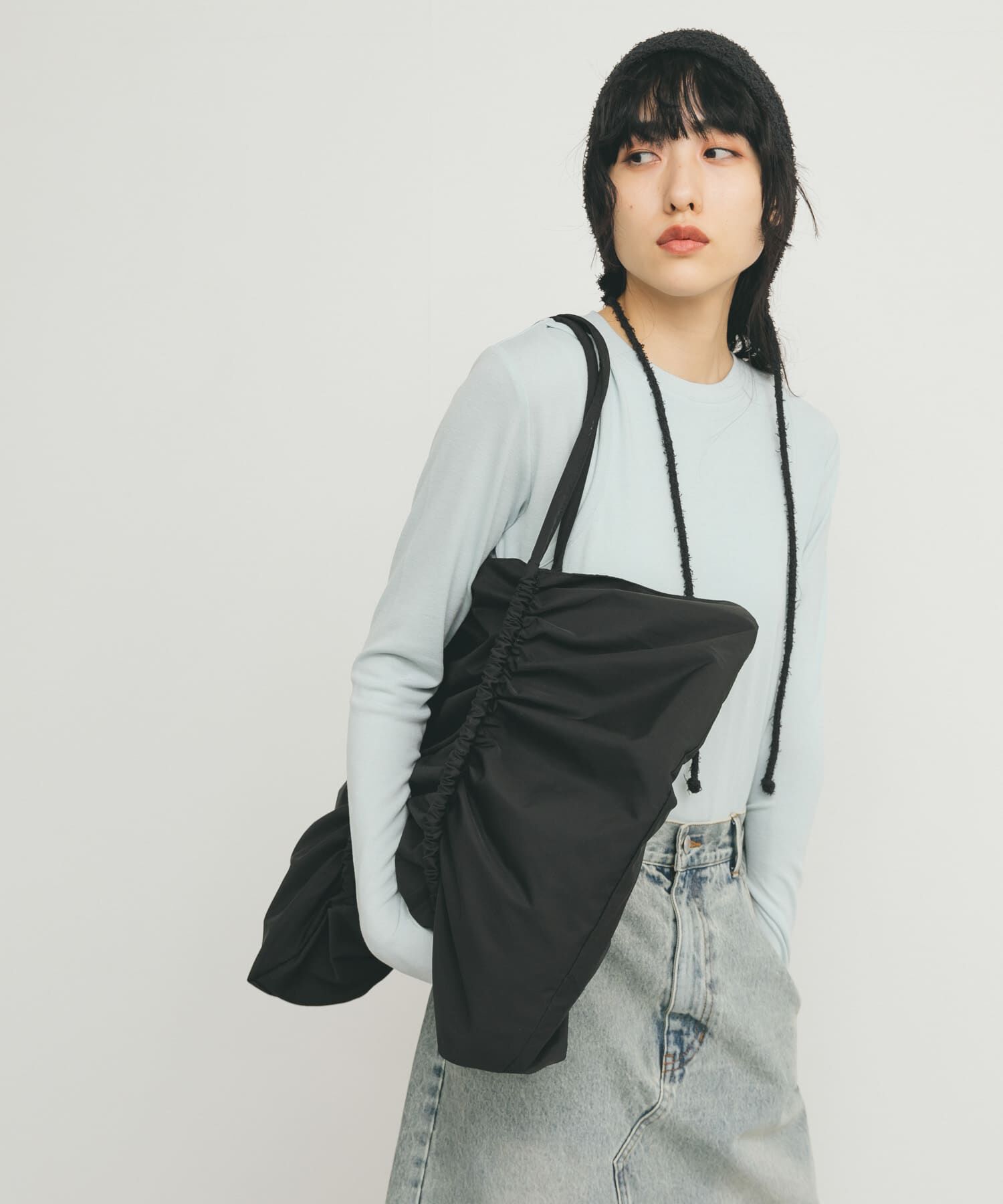  「ビッグショルダーギャザーBAG」|ショルダー・メッセンジャー|