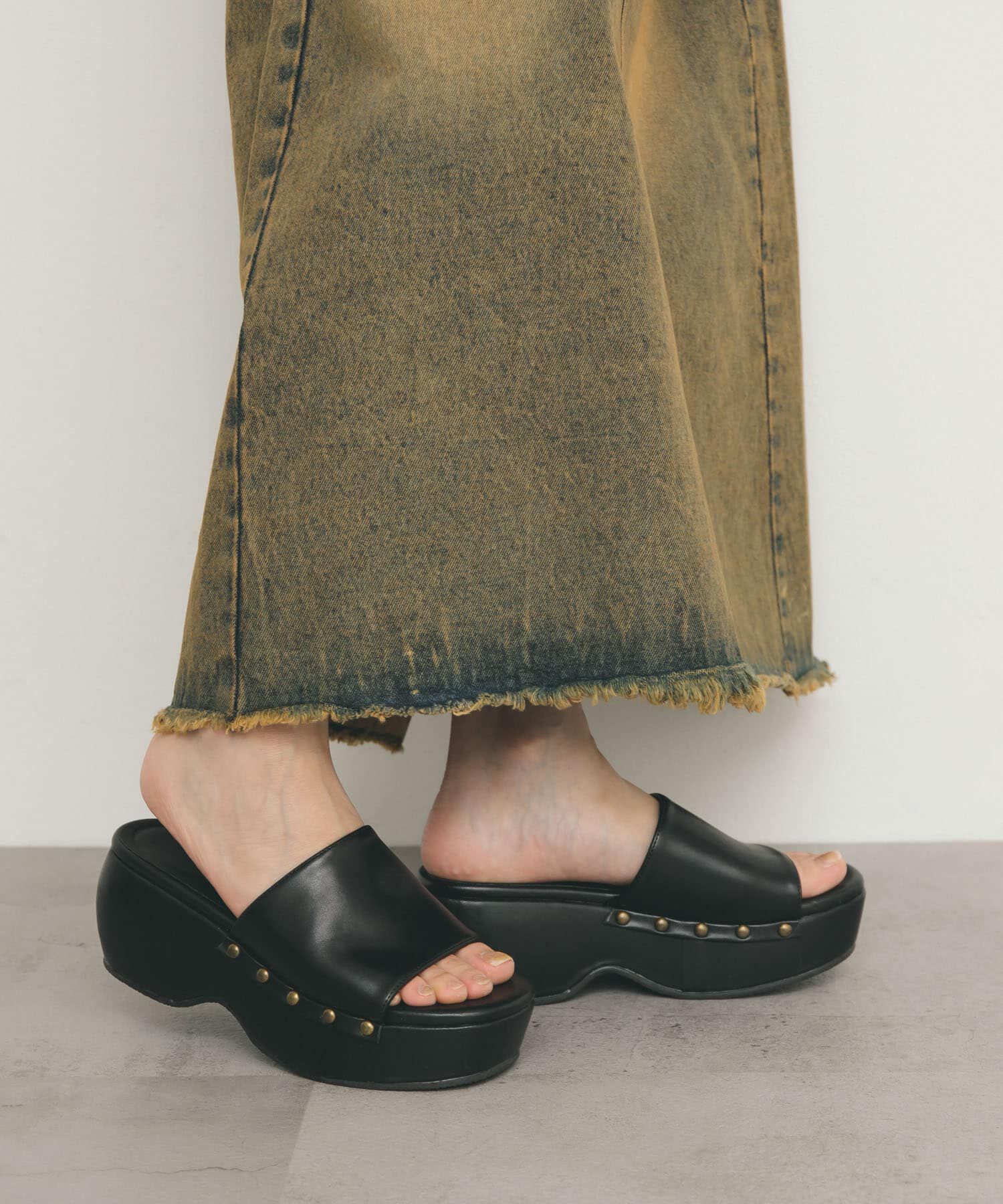  「スタッズサボサンダル」|サンダル|