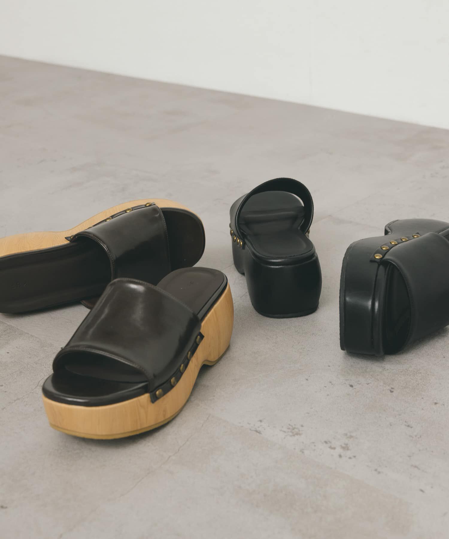  「スタッズサボサンダル」|サンダル|