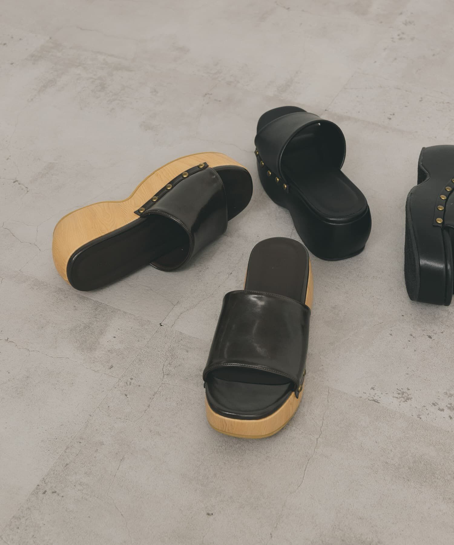  「スタッズサボサンダル」|サンダル|