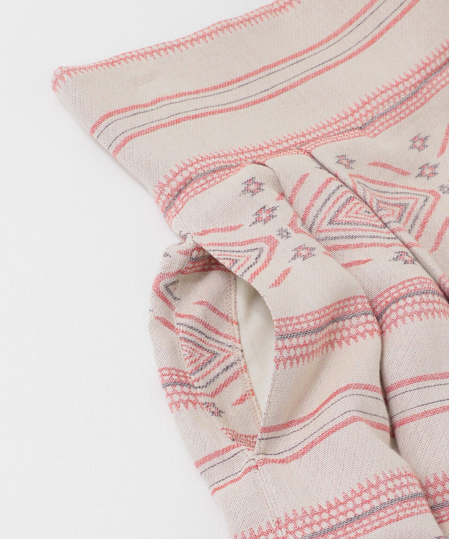  「エスニック柄ボリュームスカート」|スカート|