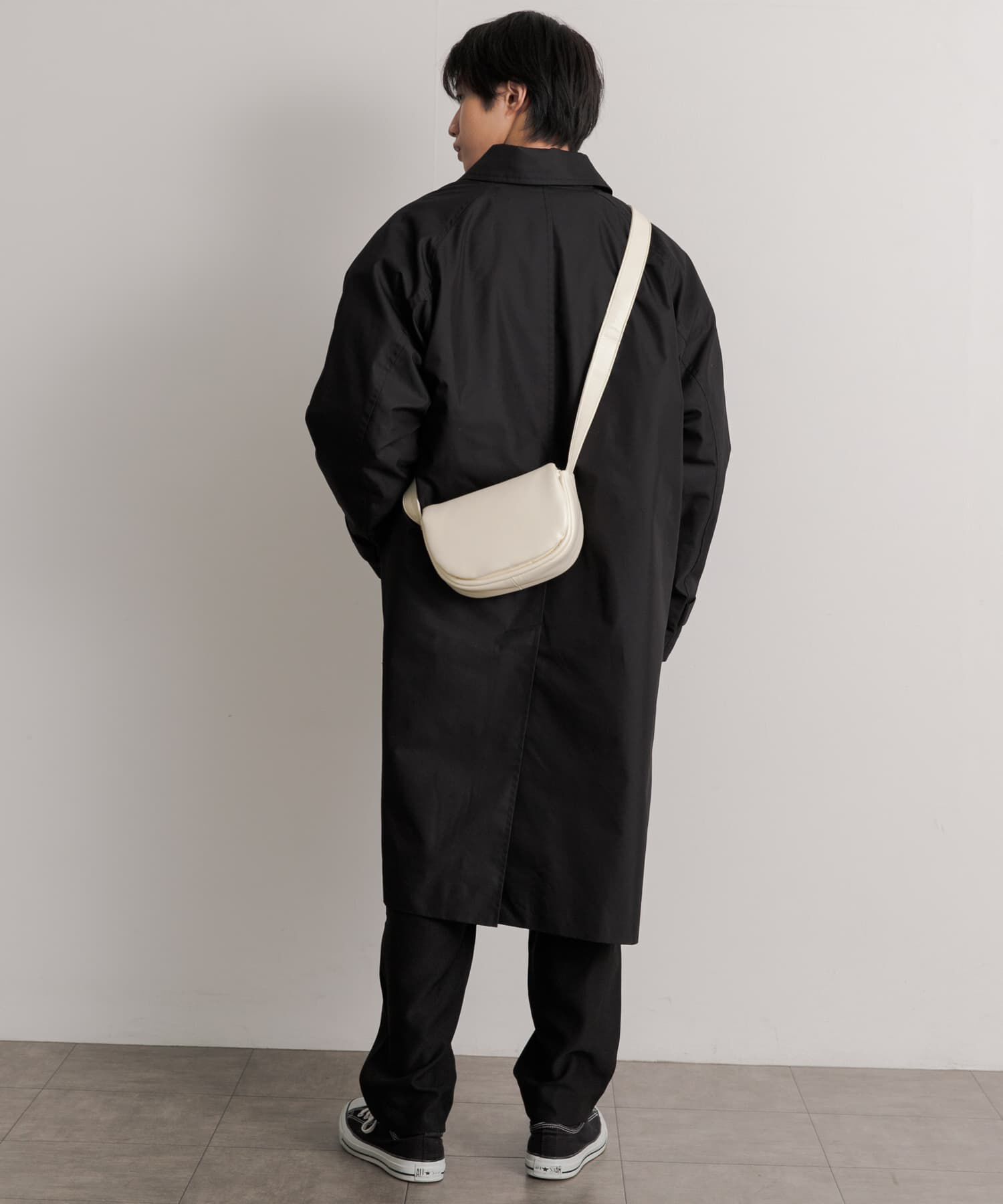 SENSE OF PLACE by URBAN RESEARCH「フェイクレザーパデットフラップショルダー」|ショルダー・メッセンジャー|