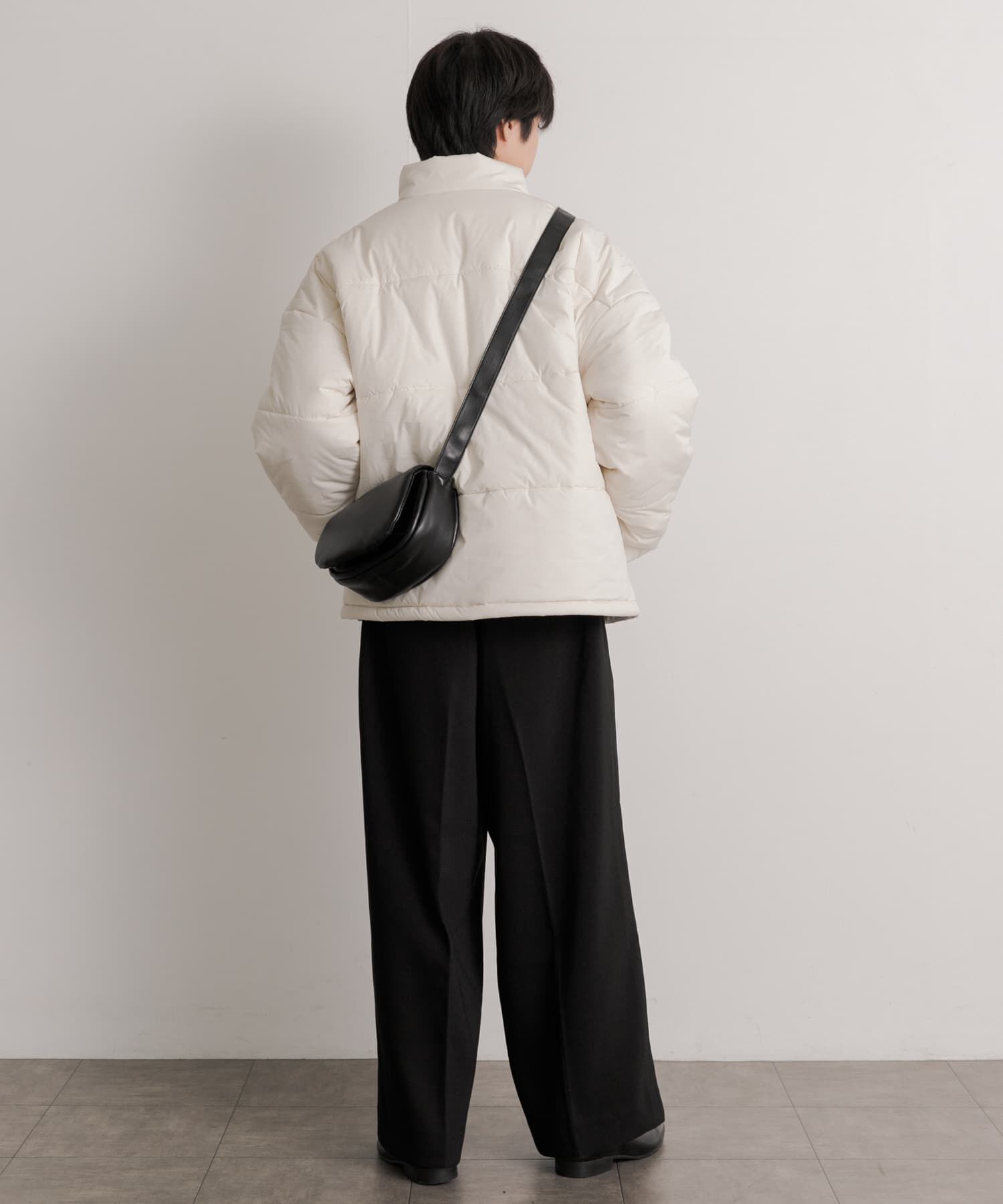 SENSE OF PLACE by URBAN RESEARCH「フェイクレザーパデットフラップショルダー」|ショルダー・メッセンジャー|