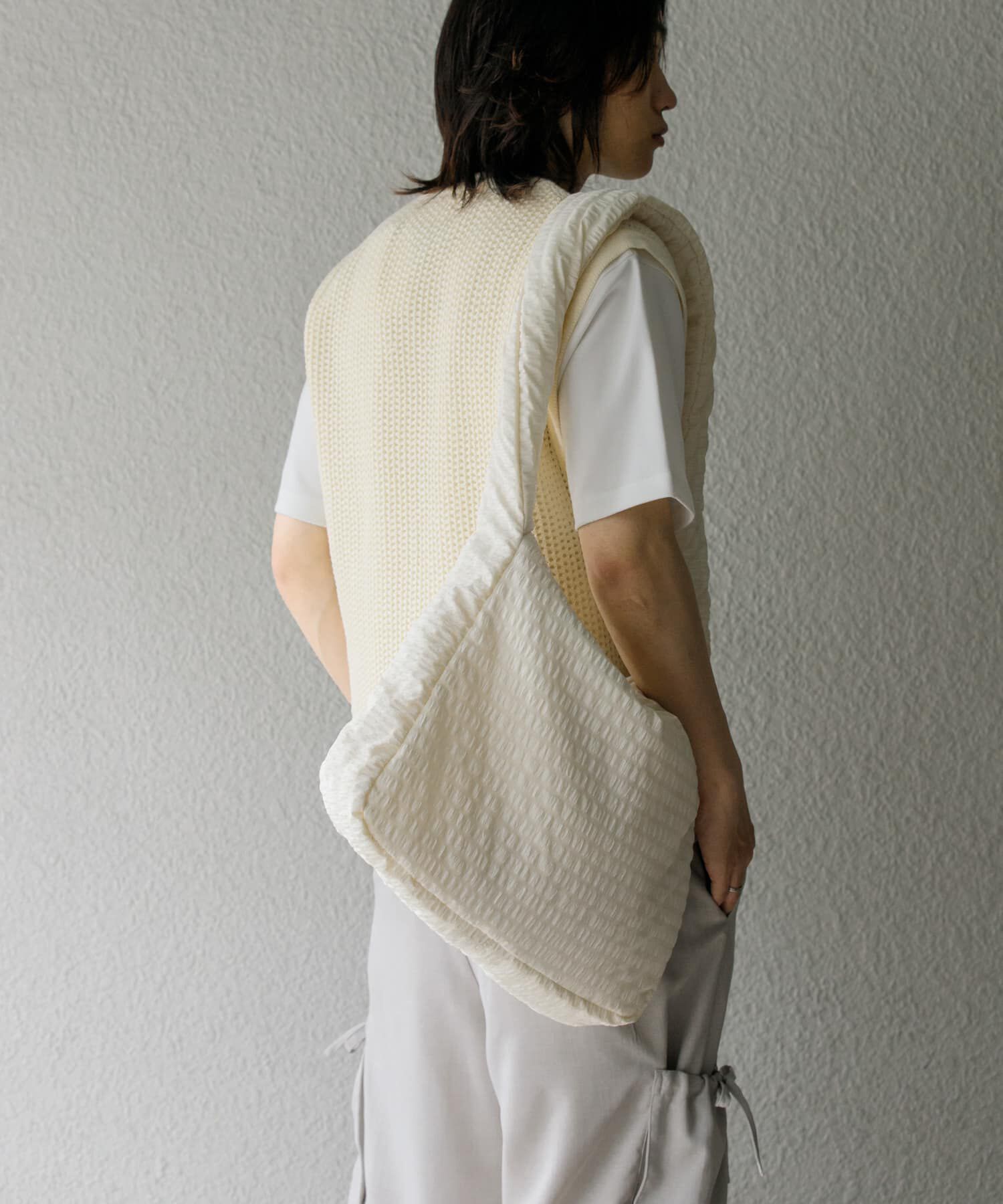 SENSE OF PLACE by URBAN RESEARCH「パデッドビッグショルダーA」|ショルダー・メッセンジャー|