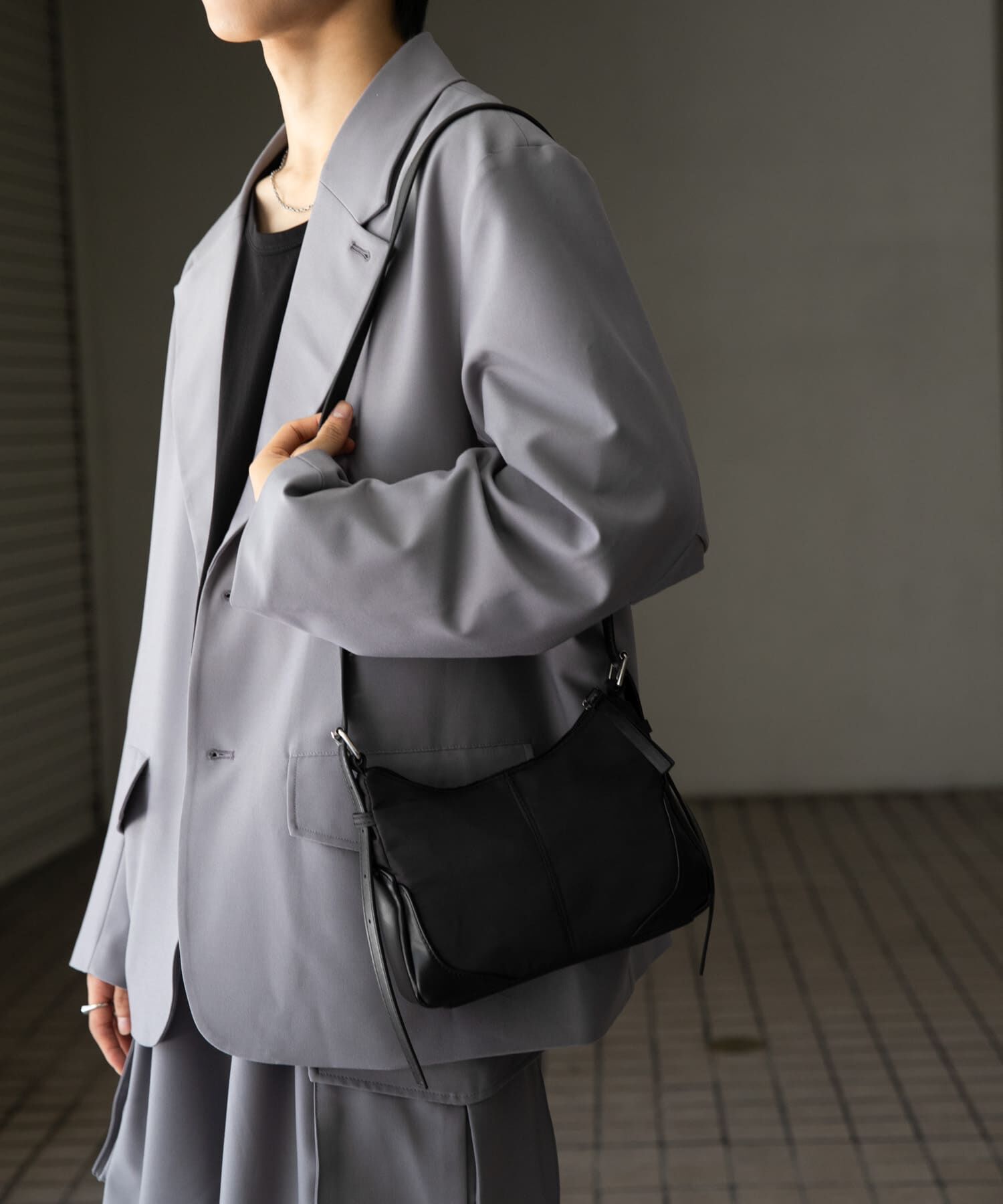 SENSE OF PLACE by URBAN RESEARCH「ダブルアジャストナイロンショルダー」|ショルダー・メッセンジャー|