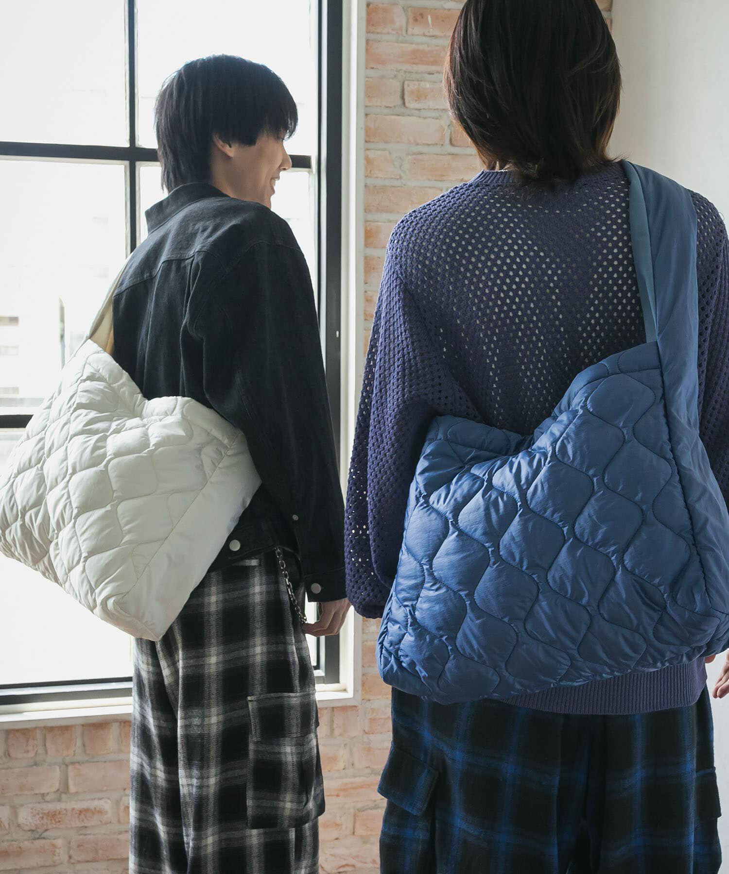 SENSE OF PLACE by URBAN RESEARCH「ナイロンキルトビッグショルダー」|ショルダー・メッセンジャー|