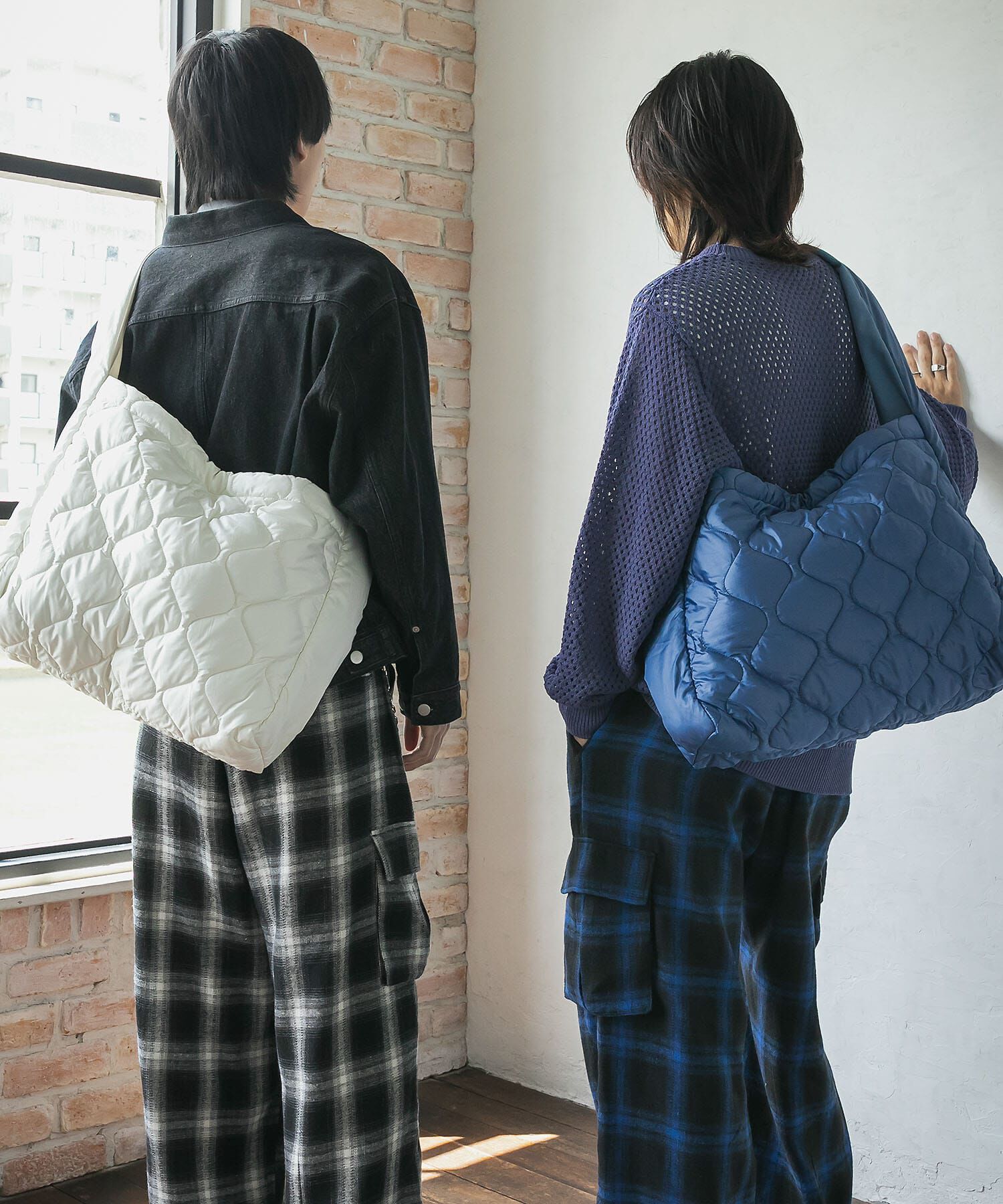 SENSE OF PLACE by URBAN RESEARCH「ナイロンキルトビッグショルダー」|ショルダー・メッセンジャー|