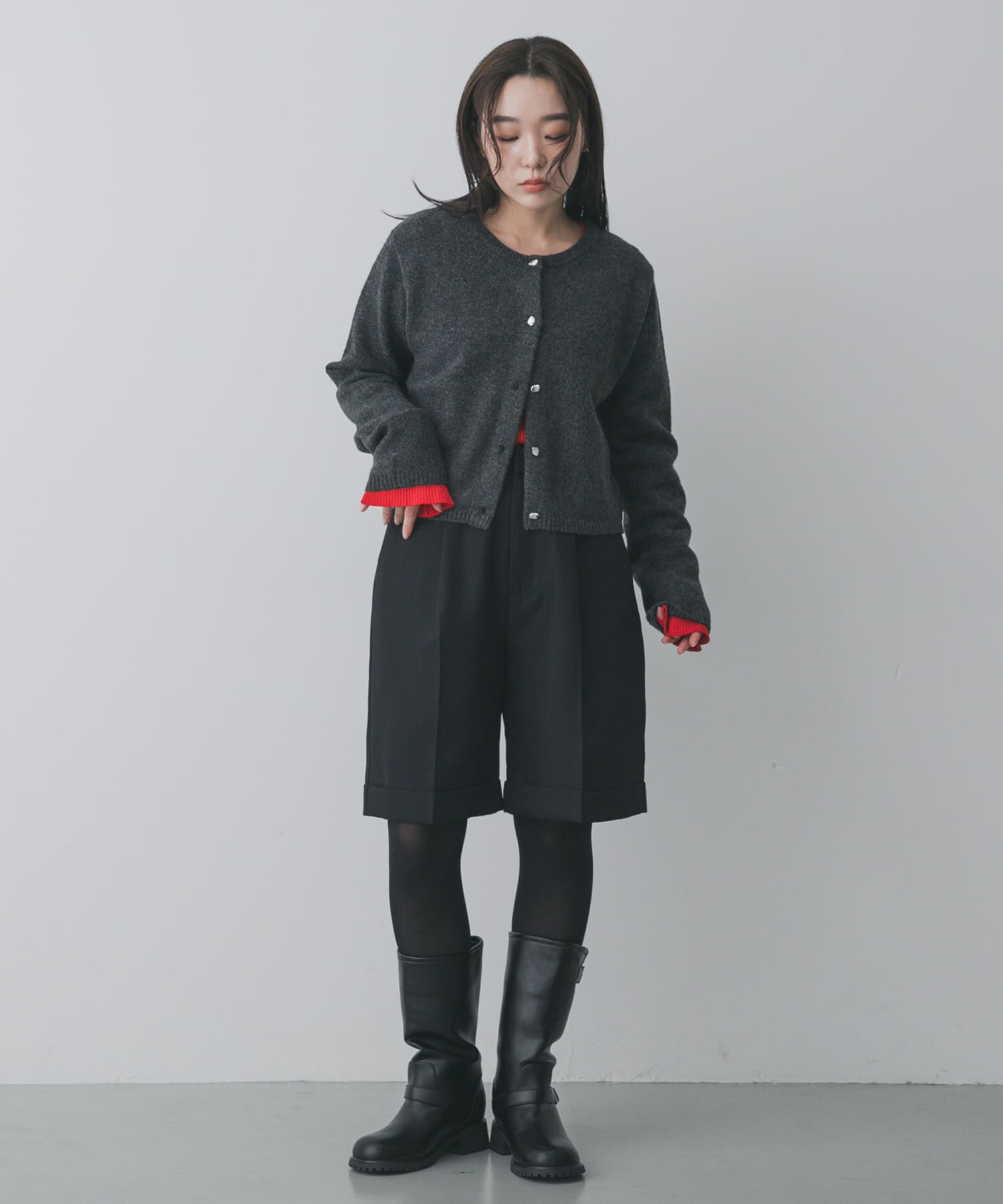 SENSE OF PLACE by URBAN RESEARCH「『洗濯可』メタルボタンカーディガン」|カーディガン|