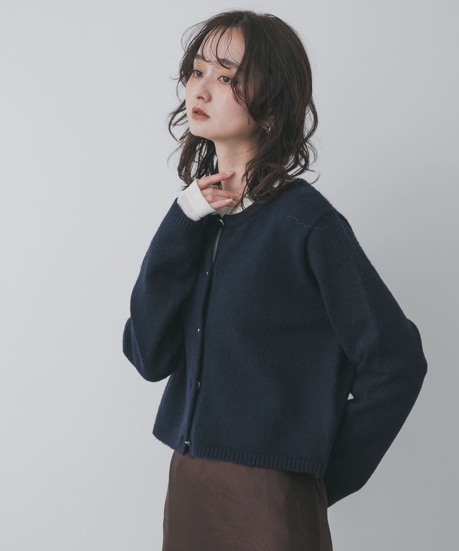 SENSE OF PLACE by URBAN RESEARCH「『洗濯可』メタルボタンカーディガン」|カーディガン|