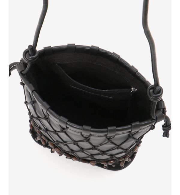 le.coeur blanc「BAGMATI レザー&times;コードショルダー」|ショルダー・メッセンジャー|