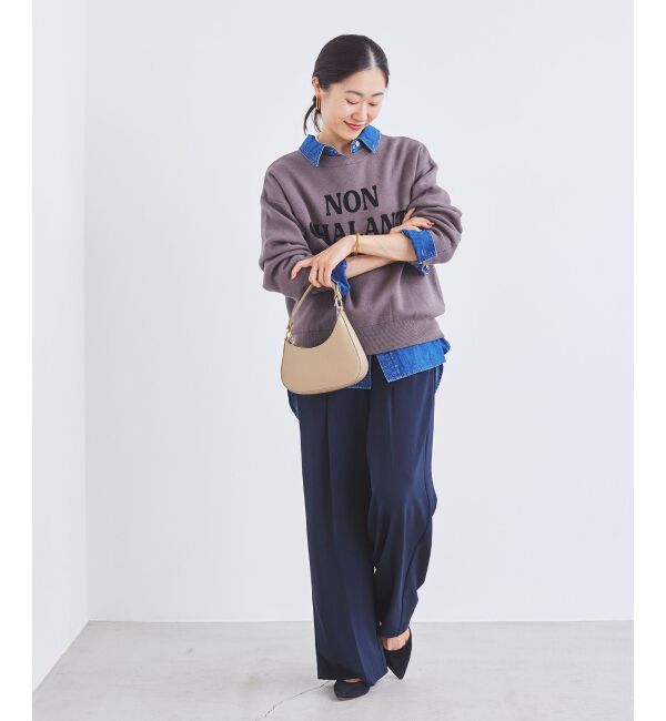 le.coeur blanc「AULENTTIハーフムーンミニショルダー」|ショルダー・メッセンジャー|