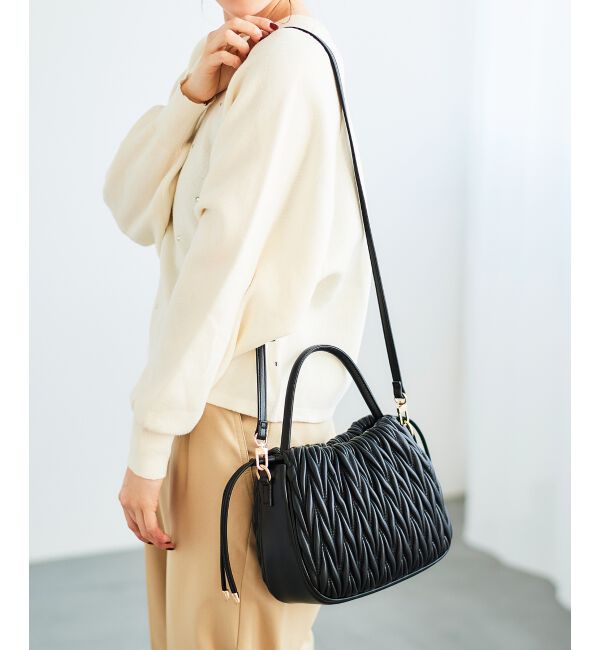 le.coeur blanc「ランダムキルトショルダーバッグ」|ショルダー・メッセンジャー|