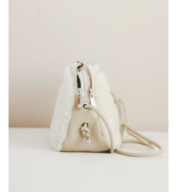  「フェイクボアミニショルダー」|ショルダー・メッセンジャー|