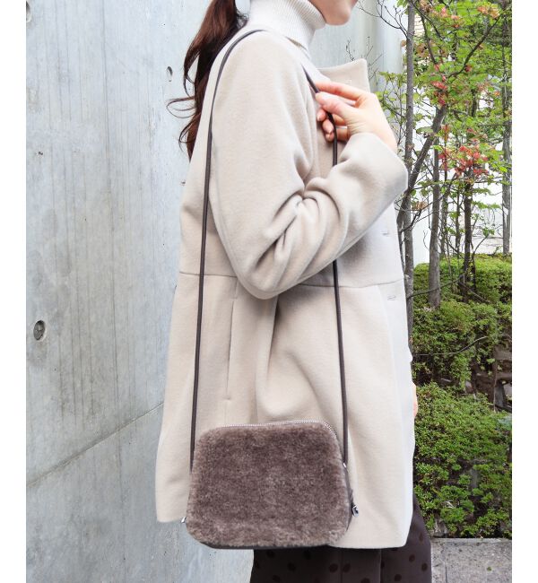  「フェイクボアミニショルダー」|ショルダー・メッセンジャー|