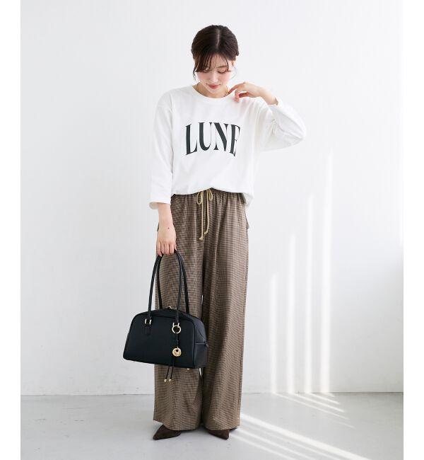  「《手洗い可能》ガンクラブチェックドロストパンツ」|その他|