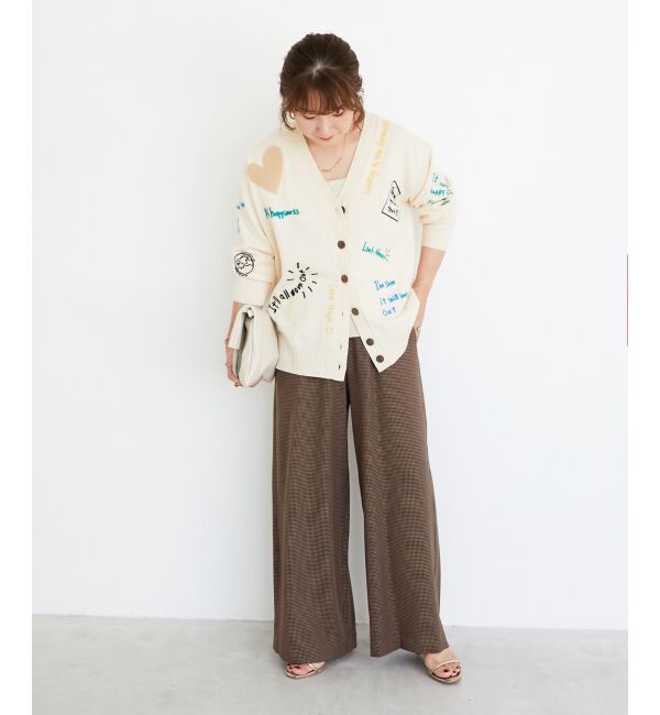  「《手洗い可能》ガンクラブチェックドロストパンツ」|その他|