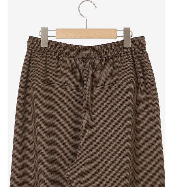  「《手洗い可能》ガンクラブチェックドロストパンツ」|その他|