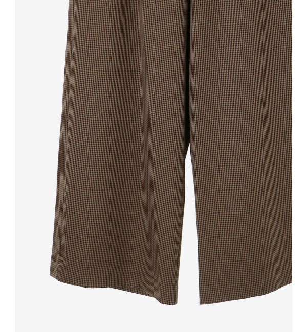  「《手洗い可能》ガンクラブチェックドロストパンツ」|その他|