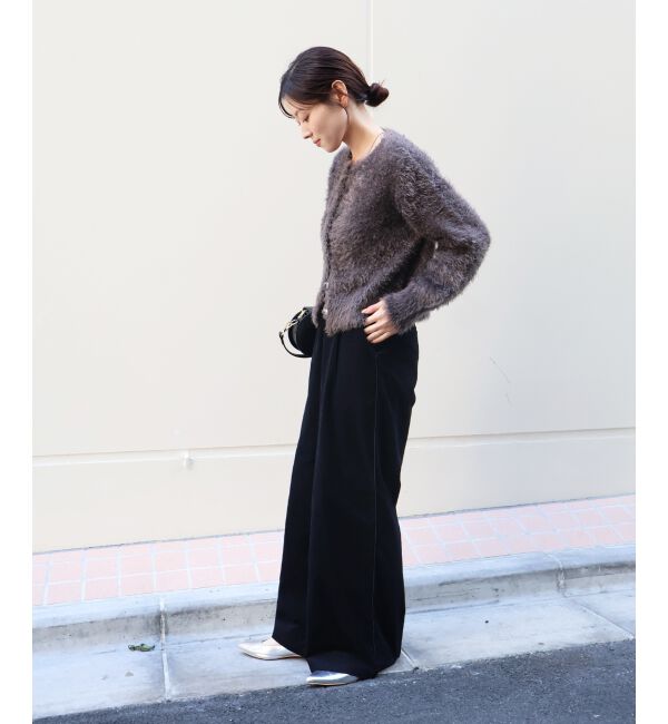  「《WEB限定アイテム》ソフトシャギーカーディガン」|カーディガン|