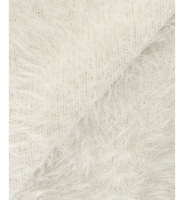  「《WEB限定アイテム》ソフトシャギーカーディガン」|カーディガン|