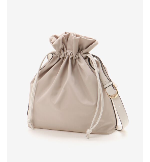  「【軽量素材】2WAY巾着ショルダー」|ショルダー・メッセンジャー|