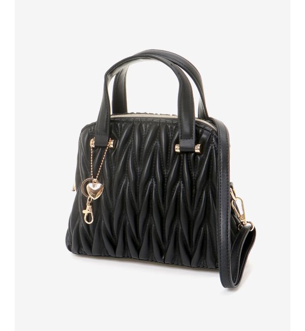 MAJESTICLEGON「♯チャームセットキルティングバッグ」|ショルダー・メッセンジャー|