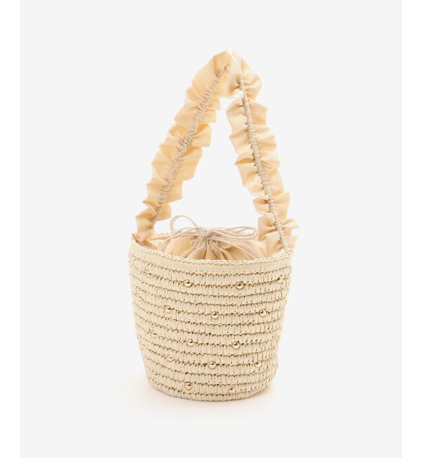  「雑材スタッズフリルバッグ」|ショルダー・メッセンジャー|