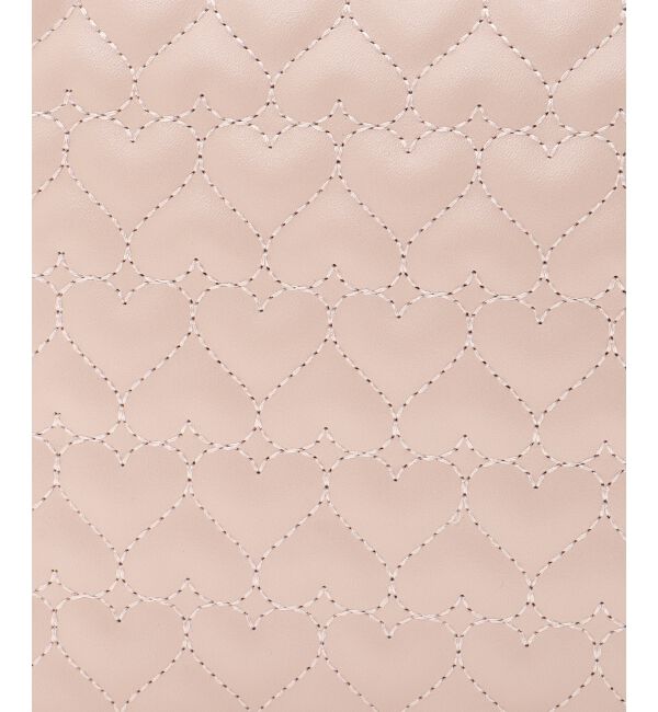  「ハートキルティングスクエアバッグ」|ショルダー・メッセンジャー|