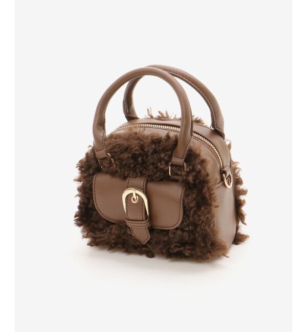  「プードルボアミニショルダーバッグ」|ショルダー・メッセンジャー|