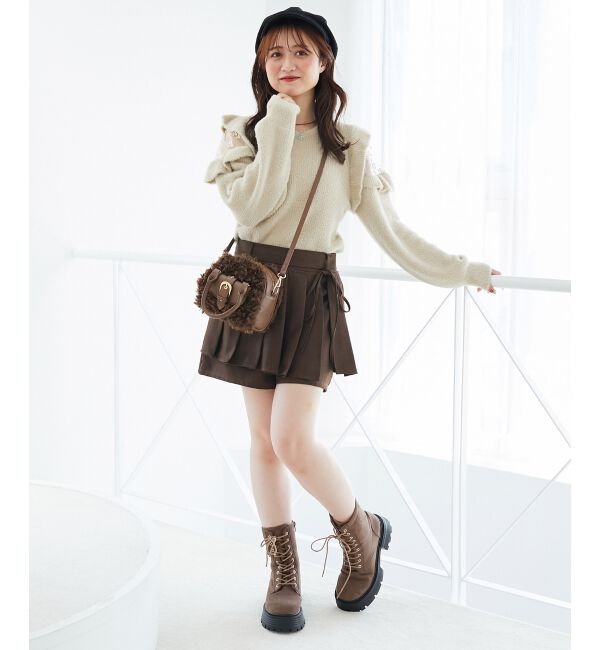  「プードルボアミニショルダーバッグ」|ショルダー・メッセンジャー|