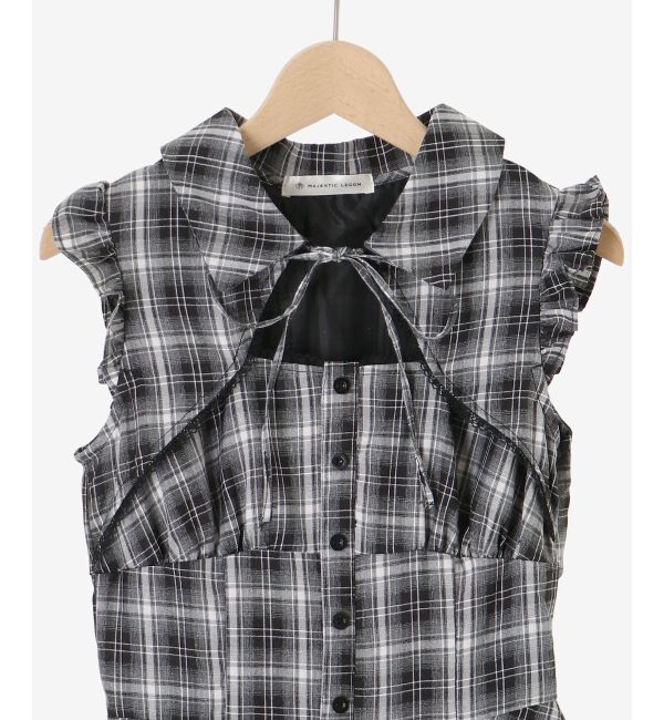  「デコルテオープンノースリロングワンピ」|ワンピース|