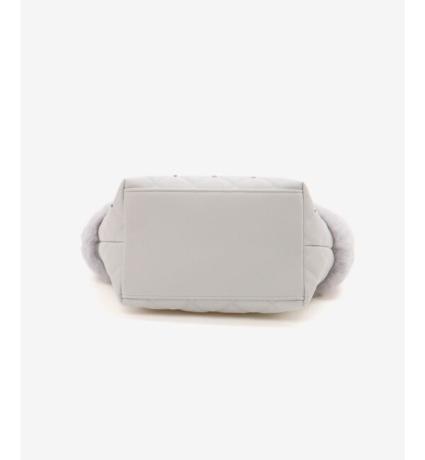  「キルティングビジューファーバッグ」|ショルダー・メッセンジャー|