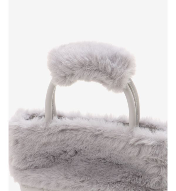  「キルティングビジューファーバッグ」|ショルダー・メッセンジャー|