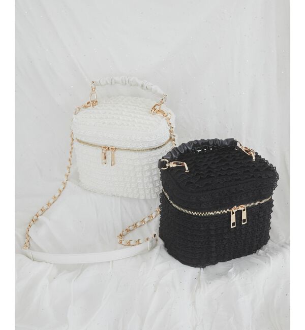  「レースフリルバニティ」|ショルダー・メッセンジャー|