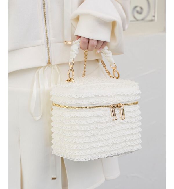  「レースフリルバニティ」|ショルダー・メッセンジャー|