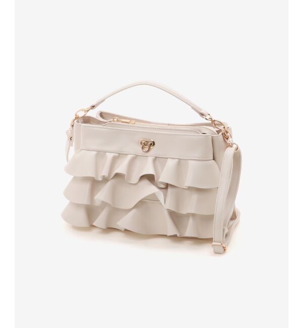  「フリルマルチポケットショルダーバッグ」|ショルダー・メッセンジャー|