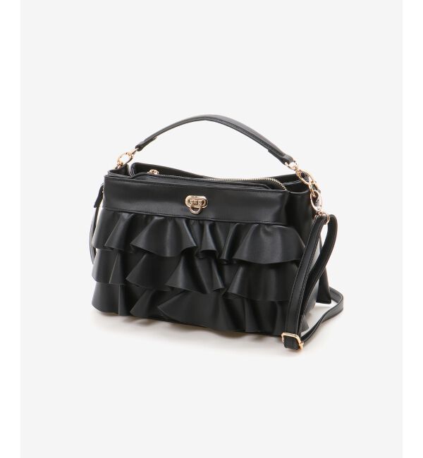  「フリルマルチポケットショルダーバッグ」|ショルダー・メッセンジャー|