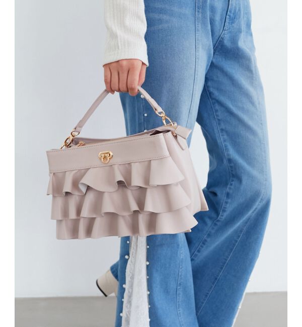  「フリルマルチポケットショルダーバッグ」|ショルダー・メッセンジャー|