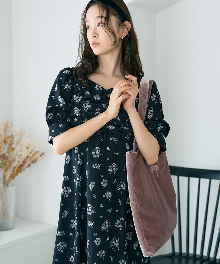 earth music&ecology「【WEB限定】ベロアトートバッグ」|トートバッグ|