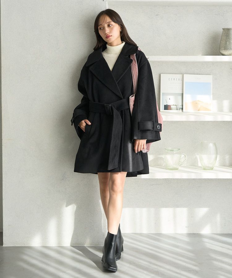 earth music&ecology「【WEB限定】ベロアトートバッグ」|トートバッグ|