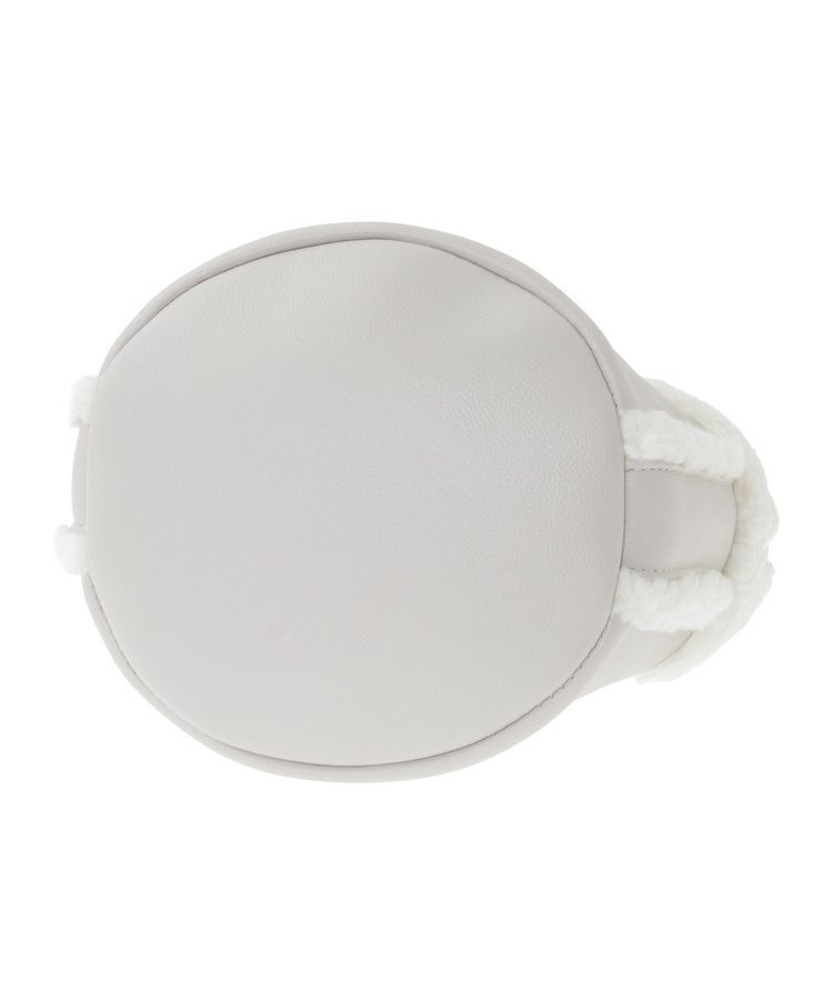 earth music&ecology「ムートン風ボアバッグ」|ショルダー・メッセンジャー|