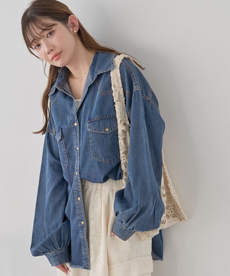 earth music&ecology「レースバッグ」|トートバッグ|