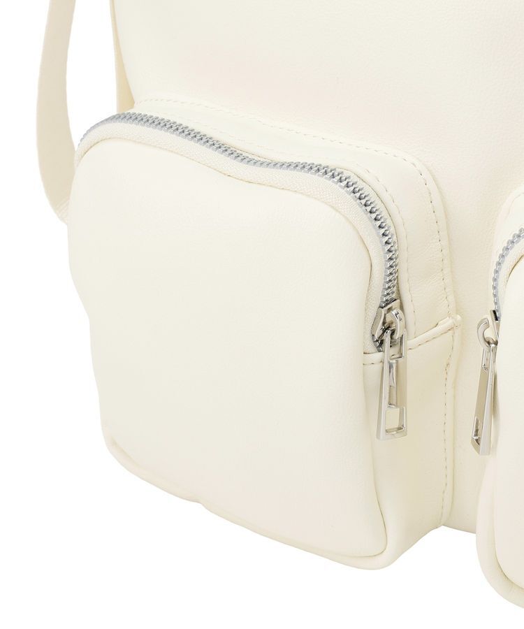 earth music&ecology「Wポケット３WAYショルダーバッグ」|ショルダー・メッセンジャー|