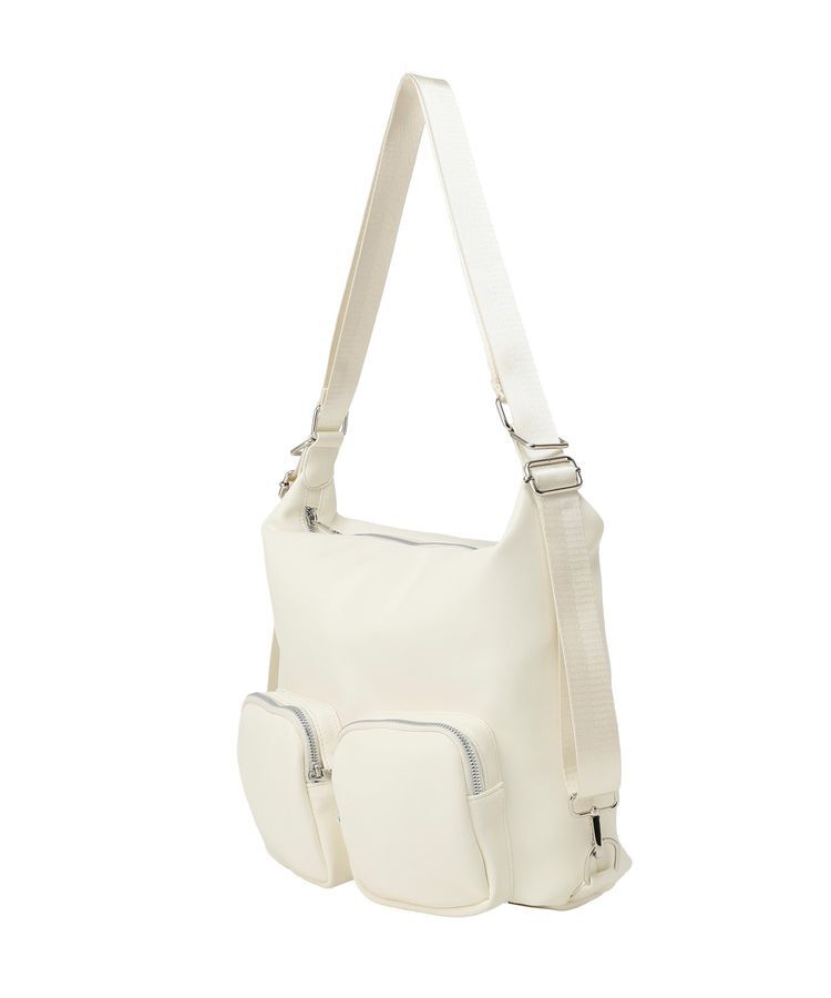 earth music&ecology「Wポケット３WAYショルダーバッグ」|ショルダー・メッセンジャー|