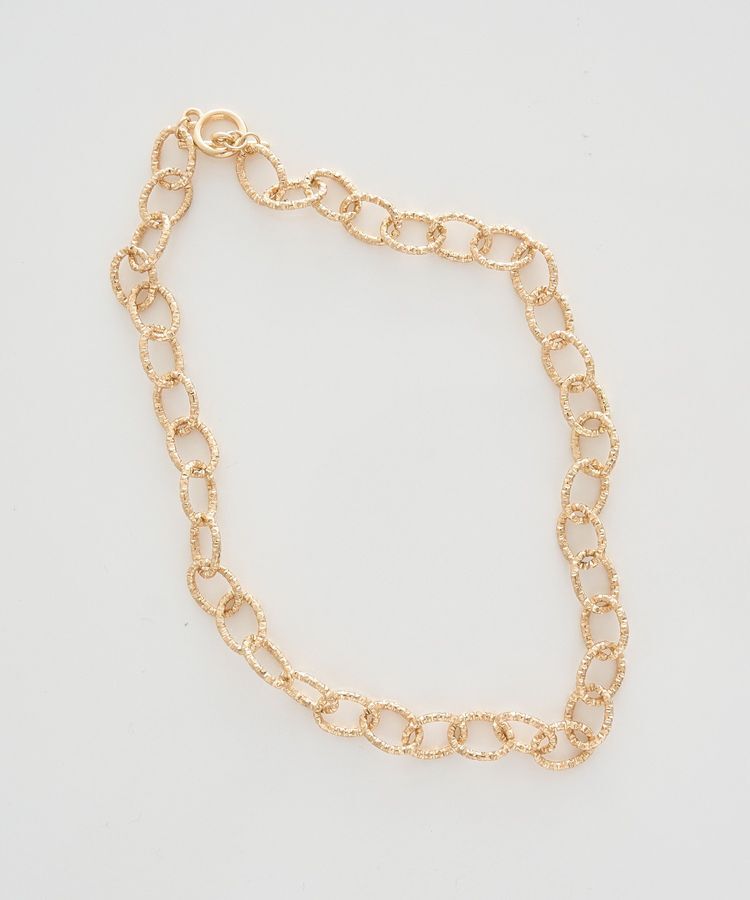 earth music&ecology「ジグザグチェーンマンテルネックレス」|ネックレス|Gold