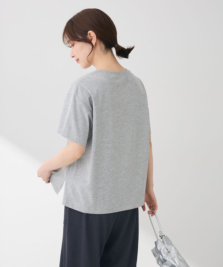 Green Parks「汗染み防止カレッジロゴボックスTシャツ」|Tシャツ・カットソー|