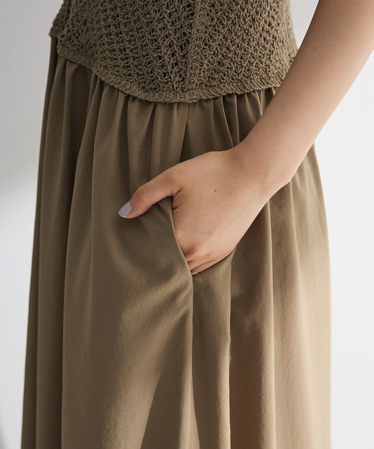 Green Parks「・SUGAR SPOON クロシェキリカエワンピース」|ワンピース|