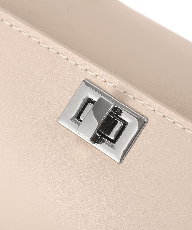 YECCA VECCA「フェイクレザーミニボストンバッグ」|ショルダー・メッセンジャー|